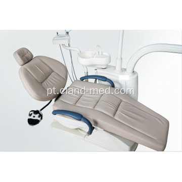 Equipamento dental clínico da unidade da cadeira com tela